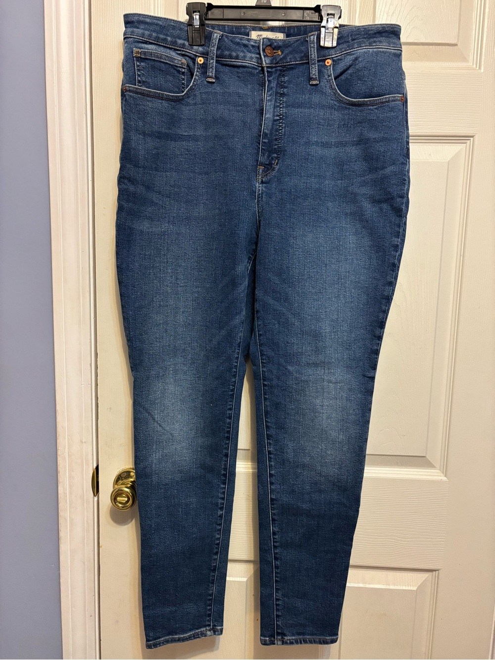 Women's Madewell Curvy High-Rise Skinny Jeans
